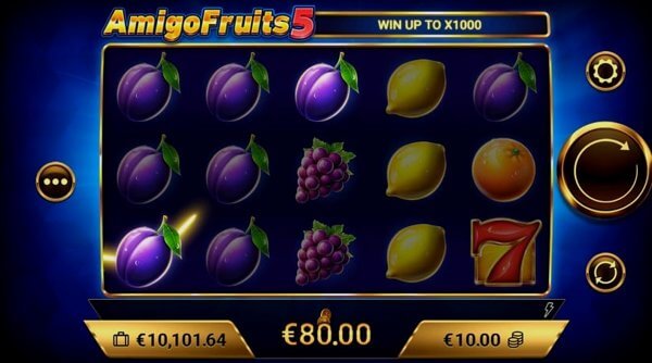 Amigo Fruits 5 – Demo and Free play Amigo Fruits 5 – Demo and Free play