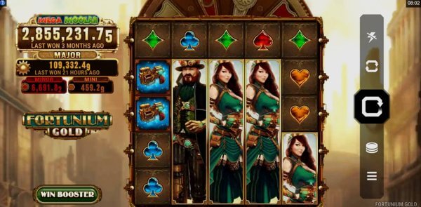 Играть Fortunium Gold Mega Moolah онлайн