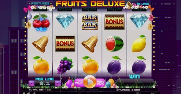 Play Fruits Deluxe Easter Edition online