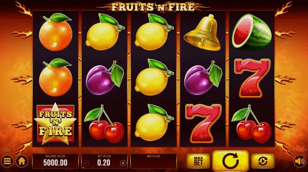 Play Fruits N Fire online