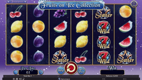 Play Fruits On Ice online