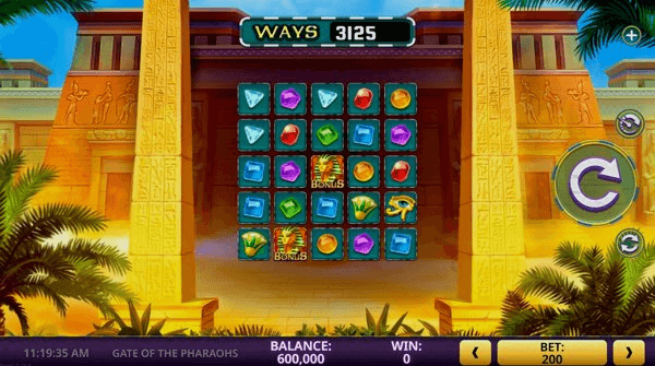 Play Gate Of The Pharaohs online