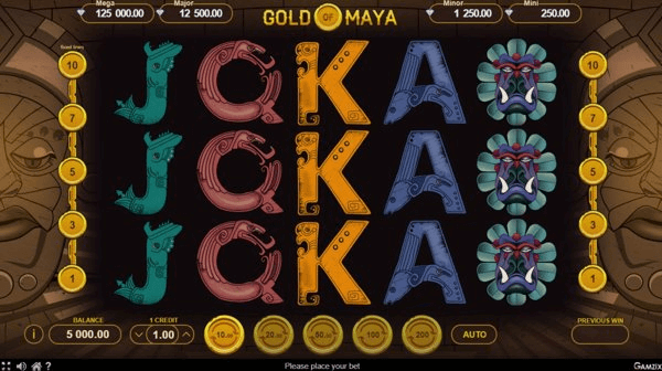 Play Gold Of Maya online