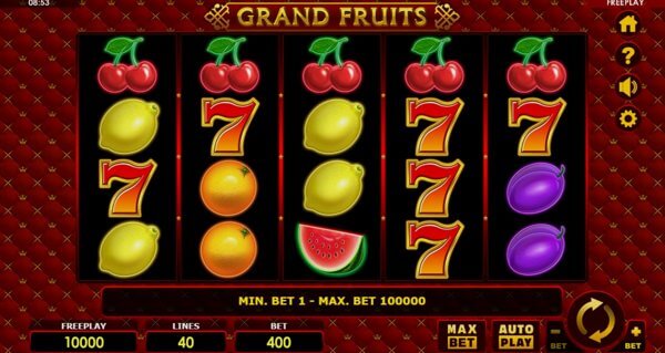 Play Grand Fruits online