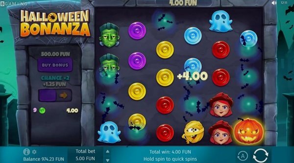 Play Halloween Bonanza online