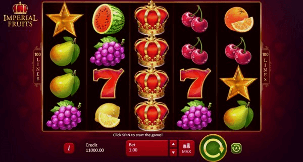 Играть Imperial Fruits 100 Lines онлайн
