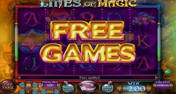 Comparison of slot machines Lines Of Magic