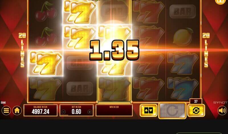 SYNOT slot: bonus feature in action