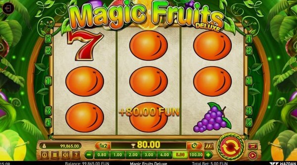 Magic Fruits Deluxe on mobile and PC
