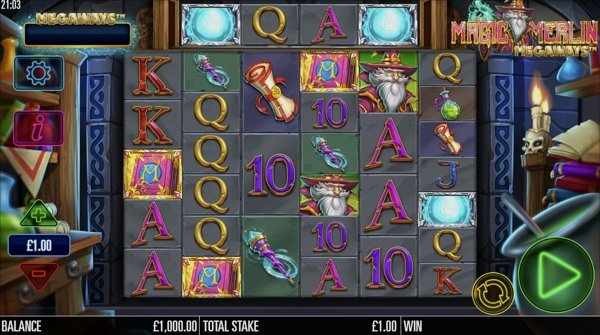 Play Magic Merlin Megaways online