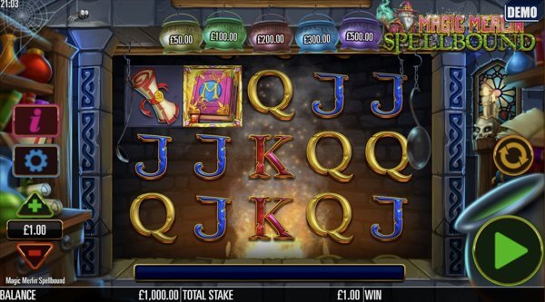 Play Magic Merlin Spellbound online