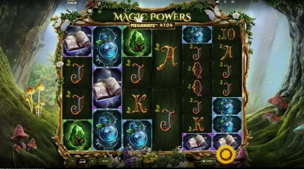 Comparison of slot machines Magic Powers Megaways