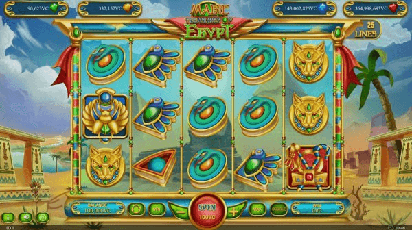 Play Magic Treasures Of Egypt online