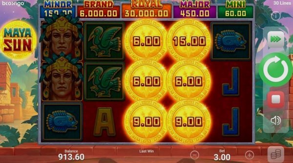 Maya Sun – Demo and Free play