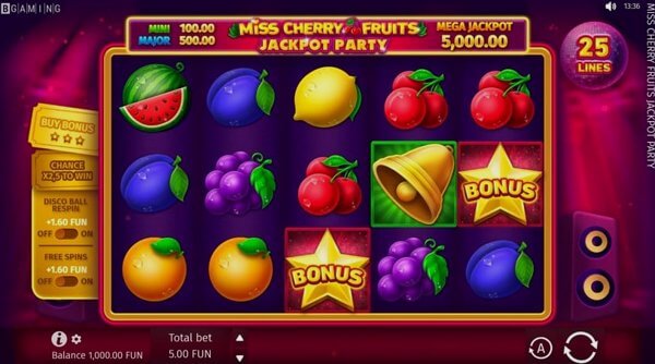 Miss Cherry Fruits Jackpot Party on mobile and PC Miss Cherry Fruits Jackpot Party on mobile and PC