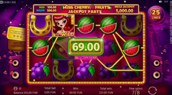 How to Play Miss Cherry Fruits Jackpot Party How to Play Miss Cherry Fruits Jackpot Party