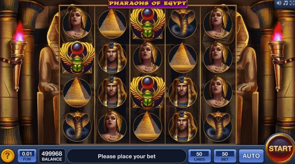 Play Pharaohs Of Egypt online