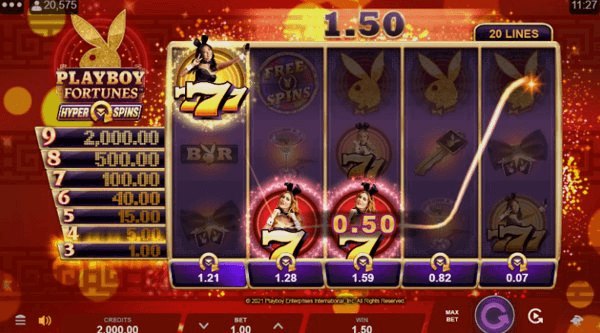 Играть Playboy Fortunes онлайн
