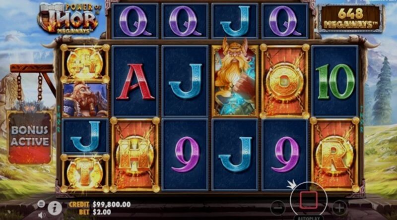 Power Of Thor Megaways video slot: bonus feature in action Power Of Thor Megaways video slot: bonus feature in action