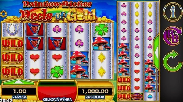 Play Rainbow Riches Reels Of Gold online