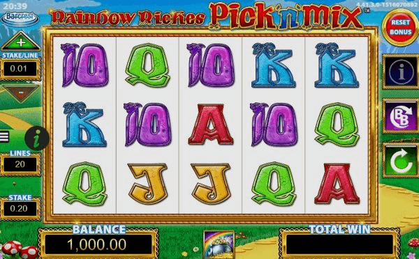 Play Rainbow Riches online