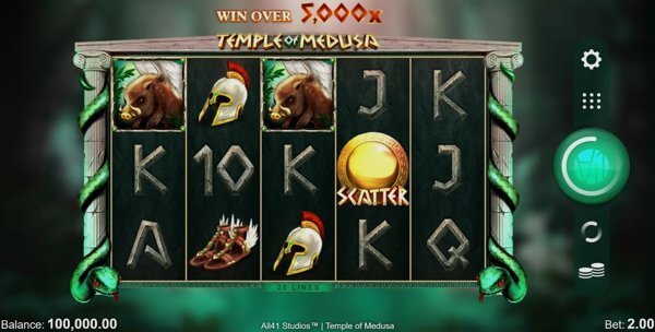 Play Temple Of Medusa online