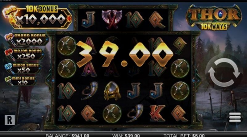 Play Thor 10K Ways online