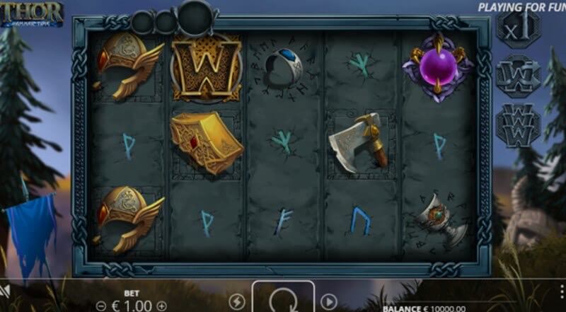 Thor Hammer Time video slot: free spins round Thor Hammer Time video slot: free spins round