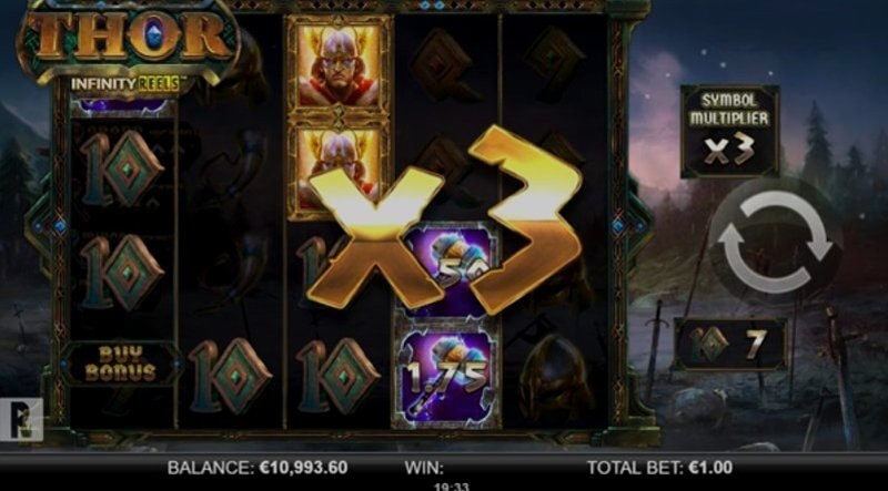 Relax Gaming slot: free spins round