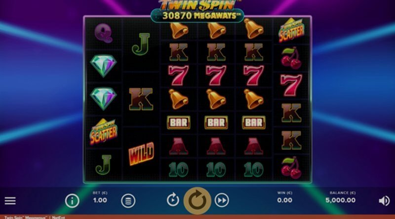 Play Twin Spin Megaways online