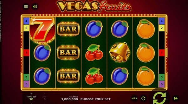 Play Vegas Fruits online