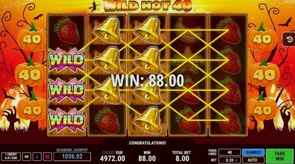 Wild Hot 40 Halloween – Demo and Free play Wild Hot 40 Halloween – Demo and Free play