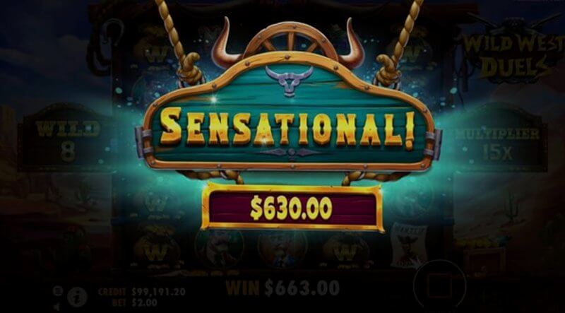 Wild West Duels video slot: free spins round Wild West Duels video slot: free spins round