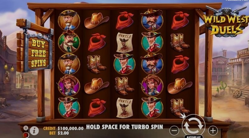 Wild West Duels video slot: win screen Wild West Duels video slot: win screen