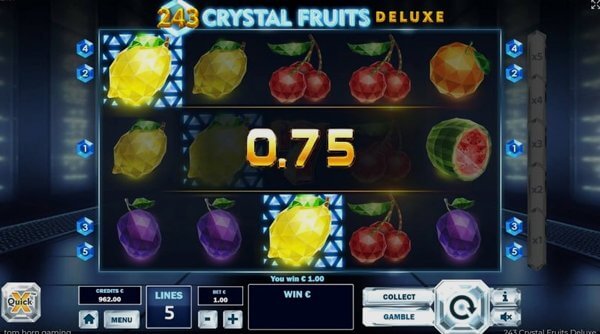 243 Crystal Fruits – Demo and Free play