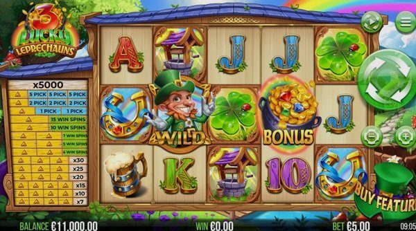 Comparison of slot machines 3 Lucky Leprechauns