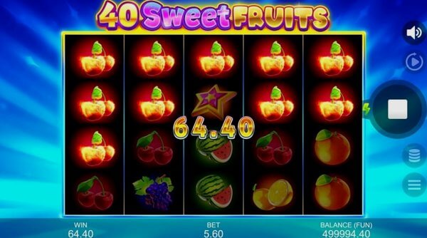 Comparison of slot machines 40 Sweet Fruits