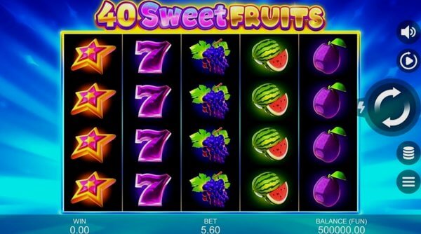 40 Sweet Fruits – Demo and Free play