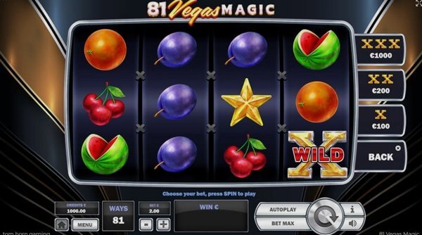 81 Vegas Magic на мобильных устройствах и ПК