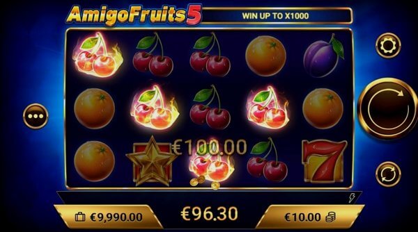 Сравнение игровых автоматов Amigo Fruits 5