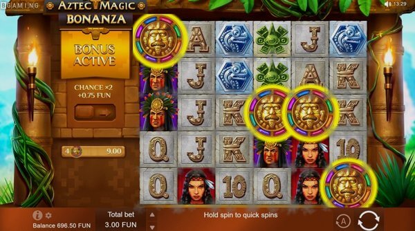 Aztec Magic Bonanza Online – плюсы и минусы