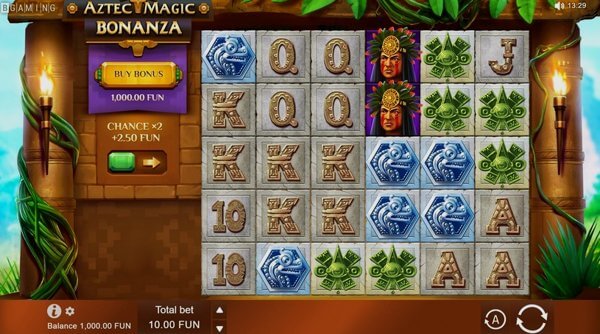 Aztec Magic Bonanza на мобильных устройствах и ПК