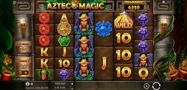 Как играть в Aztec Magic Megaways