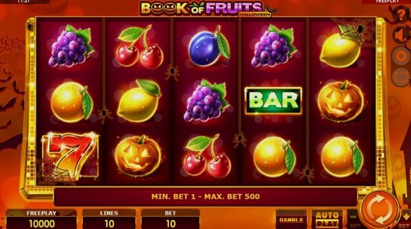 Book Of Fruits Halloween – Демо и бесплатная игра