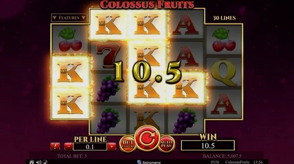 Colossus Fruits на мобильных устройствах и ПК