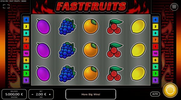 Fast Fruits Online – плюсы и минусы