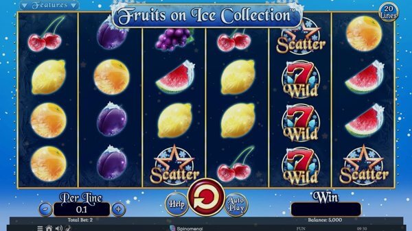 Fruits On Ice on mobile and PC