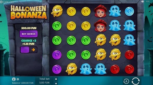 Halloween Bonanza on mobile and PC