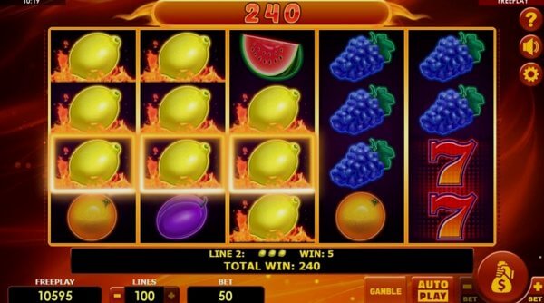 Hot Fruits 100 Online – Pro and Cons