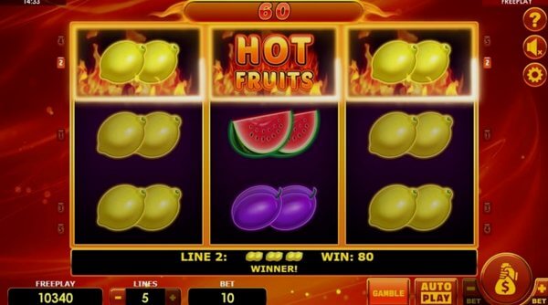 Hot Fruits Deluxe Online – плюсы и минусы